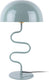 Leitmotiv tafellamp twist - blauw - 31x31x54cm - modern