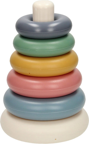 Cavallino stapelringen pastelkleuren, 7dlg.