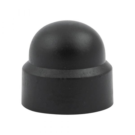Dak gevel dak gevel afdekkap kunststof voor moer zwart ral9005 m8 | 50 stuks - 6305.50.00801