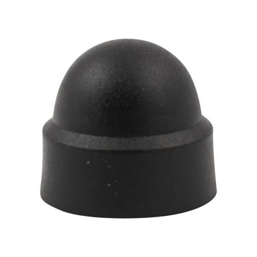 Dak gevel dak gevel afdekkap kunststof voor moer zwart ral9005 m10 | 50 stuks - 6305.50.01001