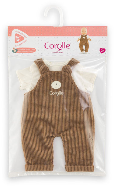 Corolle poppen overall met t-shirt kleine ontdekker - 36cm