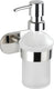 Wenko turbo-loc® zeepdispenser 200ml orea rvs glanzend - zeeppompje - bevestigen zonder boren - zelfklevend - 10 jaar garantie