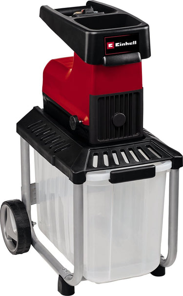 Einhell elektrische hakselaar gc-rs 60 cb - 2300 w - max. takdikte: ø45 mm - 92 db - snijwals - 60 l opvangbak
