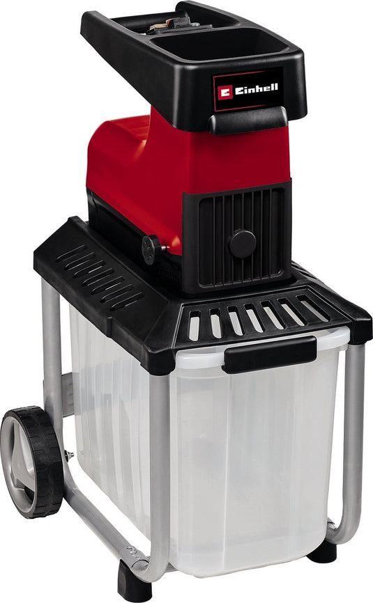 Einhell elektrische hakselaar gc-rs 60 cb - 2300 w - max. takdikte: ø45 mm - 92 db - snijwals - 60 l opvangbak