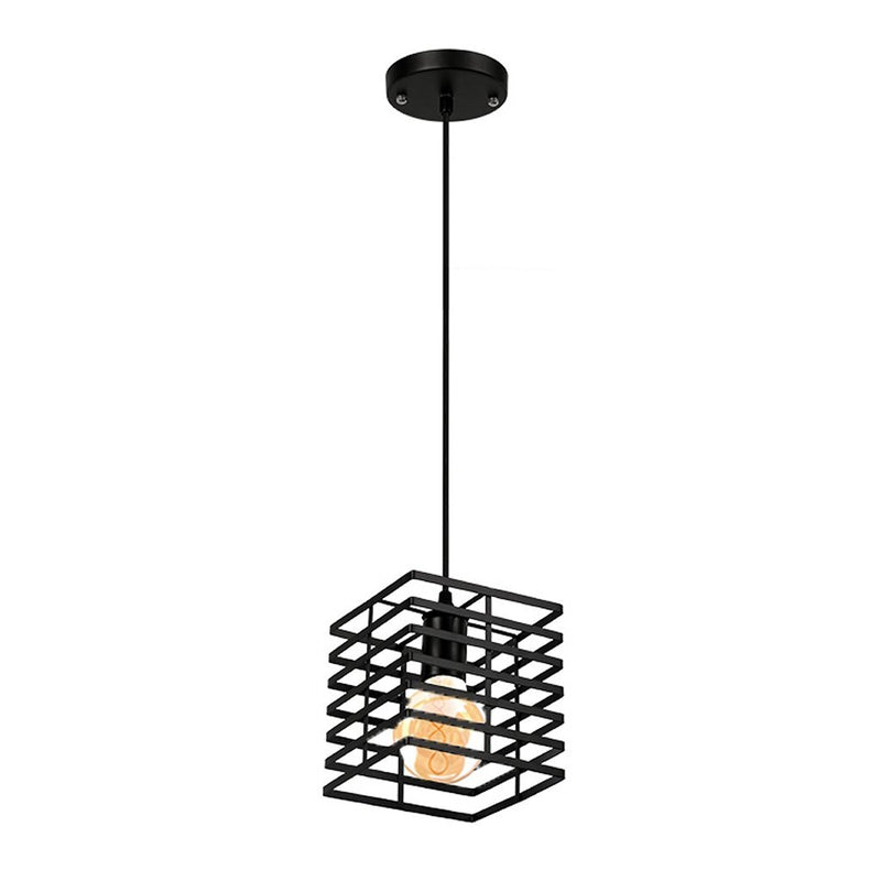 Load image into Gallery viewer, Homestyle pro mk015-b industriële hanglamp 15x18 cm zwart metaal
