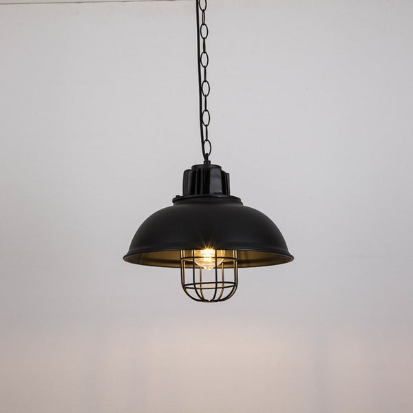 Homestyle pro homestyle mk107-bb industriële hanglamp 33x26 cm zwart metaal