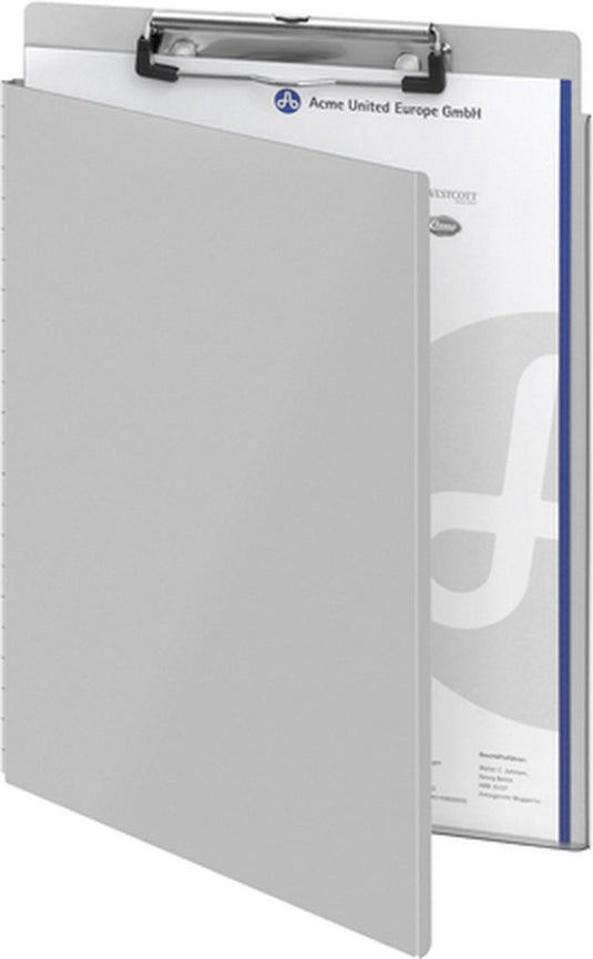 Westcott klembord - aluminium - a4 - met beschermkap - ac-e17005