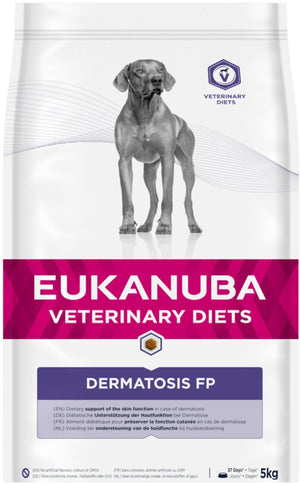 Eukanuba dermatosis serie - honden droogvoer - 5kg - rijk aan eiwitten - hypoallergeen