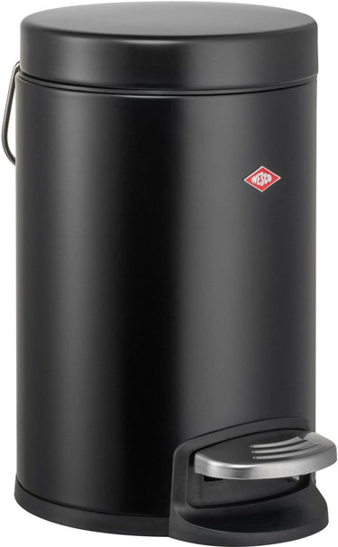 Wesco kosmetik 133 afvalbakje | pedaalemmer | 3 liter | metaal - matzwart | make-up afvalemmer