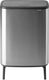 Brabantia bo touch bin hi prullenbak - 60 liter - 1 vak - matt steel fingerprint proof