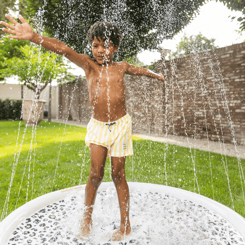 Load image into Gallery viewer, Safari chique | beige waterspeelmat ø 150 cm
