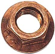 Rms moer met kraag collar nut m7 x 1 piaggio exhaust