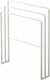 Yamazaki handdoekenrek badkamer - 3 stangen - tower - wit