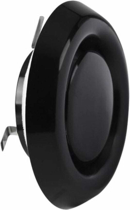 Starx afzuigventiel rond instelbaar ø100-125 mm zwart