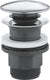 Grohe waste set met push open plug - chroom 40869000