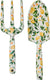 Kinzo tuingereedschap set 2-delig - tuingereedschapset met plantschep en handvork - tuinschep staal en handvork tuin - decoratief tuingereedschap bloemenmotief