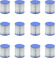 Intex 29007 29008 filtercartridges h set van 12 stuks