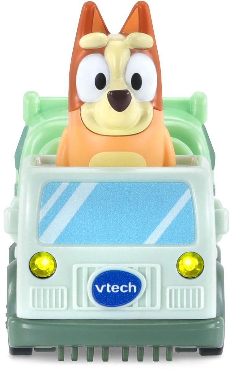 Load image into Gallery viewer, Vtech toet toet auto's bluey - bingo vuilniswagen
