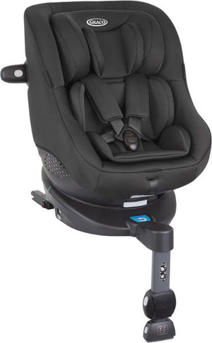 Graco turn2me dlx i-size r129 - midnight - 360º draaibaar autostoeltje - van 40 tot 105 cm (vanaf de geboorte tot ca. 4 jaar)