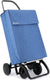 Rolser boodschappentrolley jean tweed - 4 wielen - azul