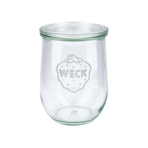 Weck tulp glas met deksel (1062ml) 1l 6 stuks