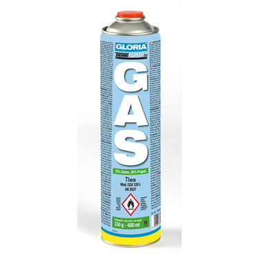 Gloria 1025294 - gasflesje los | 12 stuks