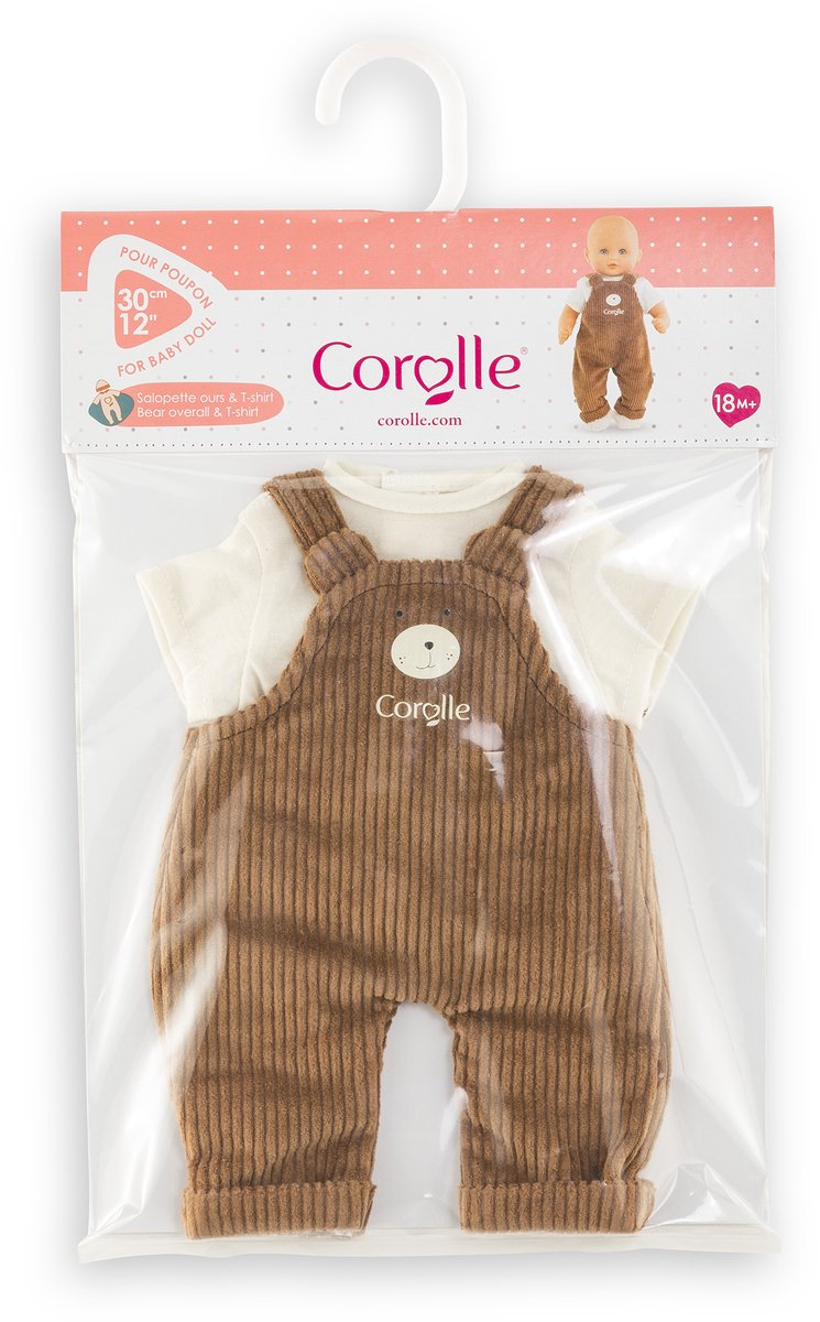 Load image into Gallery viewer, Corolle overall met t-shirt kleine ontdekker - 30cm
