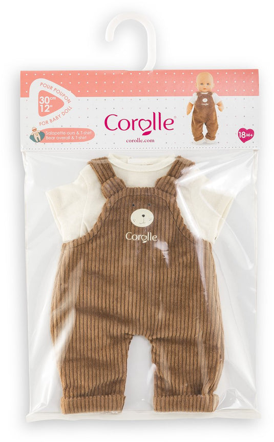Corolle overall met t-shirt kleine ontdekker - 30cm