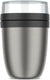 Mepal isoleer lunchpot ellipse - 500 ml - thermos lunchbox - nordic black