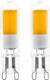 Eglo led lamp - g9 - ø 1,5 cm - helder - 3000k - set van 2 stuks