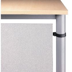 Bach achterwand hammerer vhr90 s aluminium hout 90 graden zilver