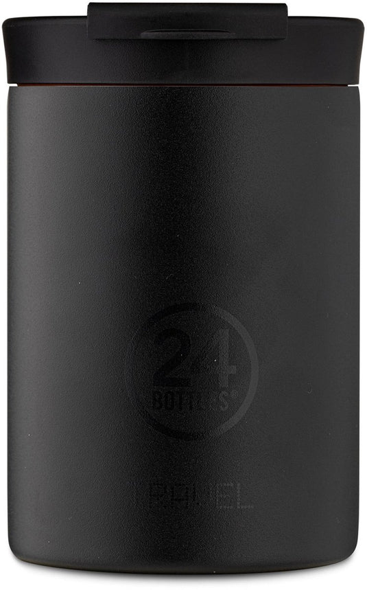 24bottles 24 bottles travel tumbler tuxedo black 350ml rvs thermosbeker duurzaam