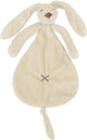 Happy horse recycled konijn richie knuffeldoekje - beige - baby cadeau