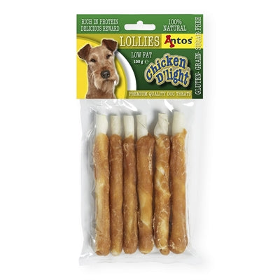 Load image into Gallery viewer, Antos chicken d'light lollies
