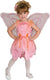 Rubies pink fairy dress kinderkostuum - - maat 3-4 jaar