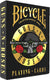 Bicycle guns n' roses - premium speelkaarten - poker - ultimates collectie - collectible