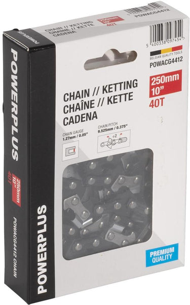 Powerplus - powacg4412 - ketting - 10 - 250mm - 40t - premium