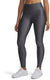 Under armour tech hirise legging-gry dames sportbroek - castlerock - zwart