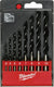 Milwaukee 4932352466 8 delige houtboren set - 3 4 5 6 7 8 9 10 mm