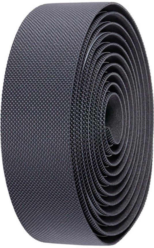 Bbb cycling stuurlint gravelbike en racefiets - beste grip en schokabsorptie - lengte: 200cm - dikte: 3.5mm - incl. stuurdoppen - zwart - gravelribbon gel bht-16