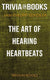 The art of hearing heartbeats by jan-philipp sendker (trivia-on-books)
