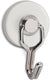 Maul magneet rond 2 stuks 5 kg staal metaal ferriet met haken 6 x 3.7 x 2.8 cm wit