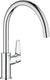 Grohe start curve keukenmengkraan - draaibare uitloop - chroom