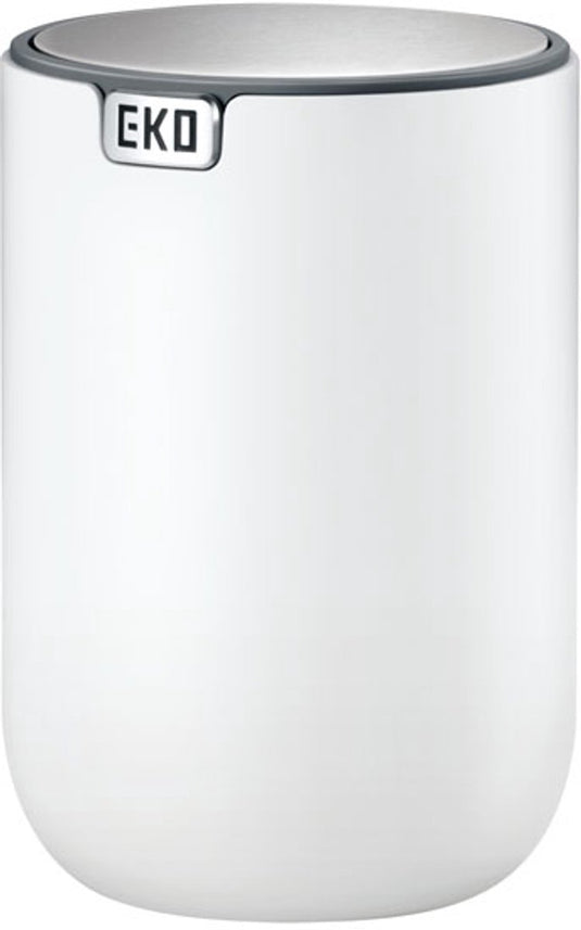 Eko - fandy tafelprullenbak 2,2 liter - wit - kunststof