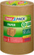 Tesa 3x pack paketklebeband standard paper voor middelzware pakketten, bruin 50 m × 50 mm