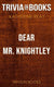 Dear mr. knightley by katherine reay (trivia-on-books)