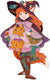 Djeco puzzel lily la sorcière - magische kinderpuzzel 36 stukjes.