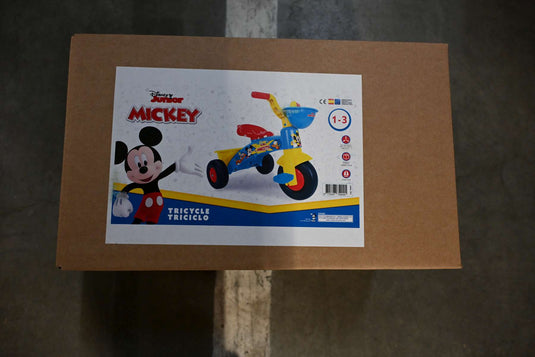 Volare driewieler disney mickey - jongens - blauw