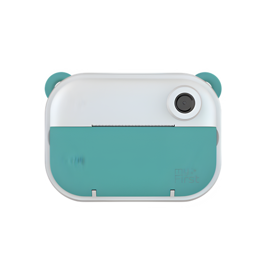 Myfirst camera insta wi blauwgroen + gratis wi thermal sticker kleur patroon