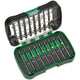 Hikoki accessoires bitset 18-delig assorti l=75mm - 750361